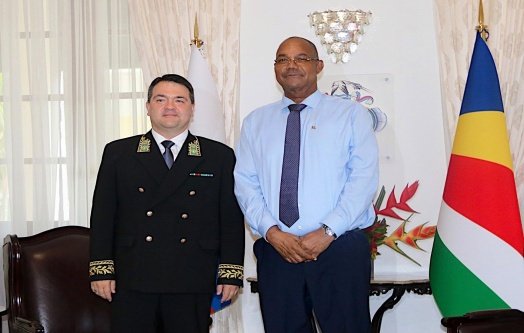 Outgoing Russian Ambassador Pays Farewell Call on President Herminie, Reflects on Deepening Ties as Seychelles and Russian Mark 50 Years of Diplomatic Relations