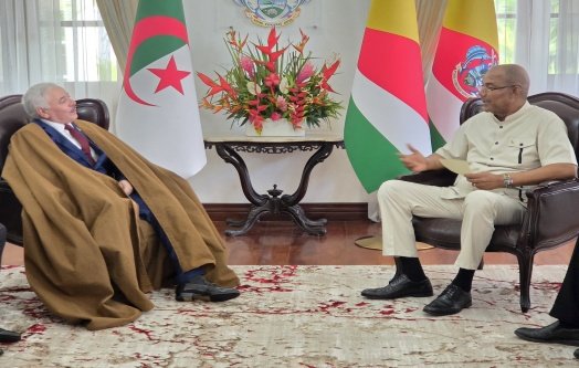 President Herminie receives Algerian Ambassador as Seychelles and Algeria deepen cooperation
