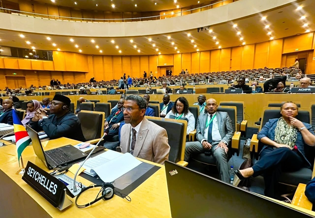 Seychelles recognizes the AU for its attendance of its Jubilee Independence Anniversary