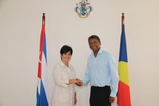 Cuban Ambassador pays farewell call on Minister for Foreign Affairs and the Diaspora